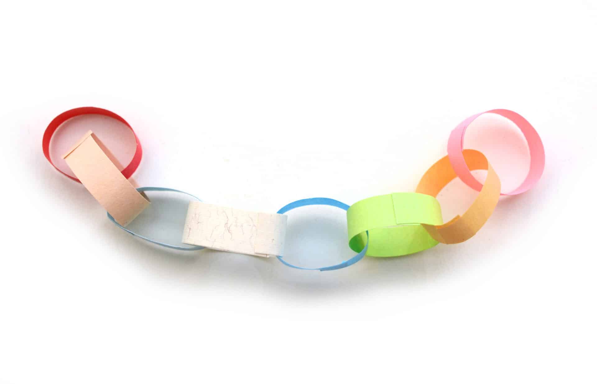 A visual representation of a game for conditionals: the chain game